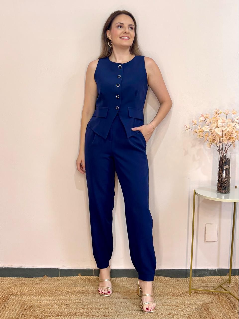 Calça Celeste Alfaiataria - DONNA LELLA