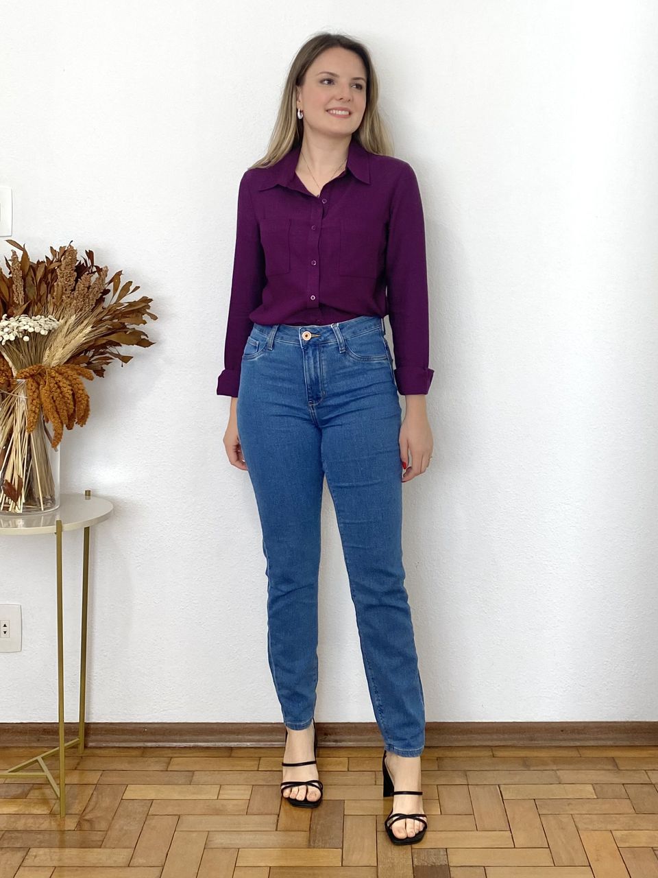Calça Jeans Malha Cigarrete Lavínia - DONNA LELLA
