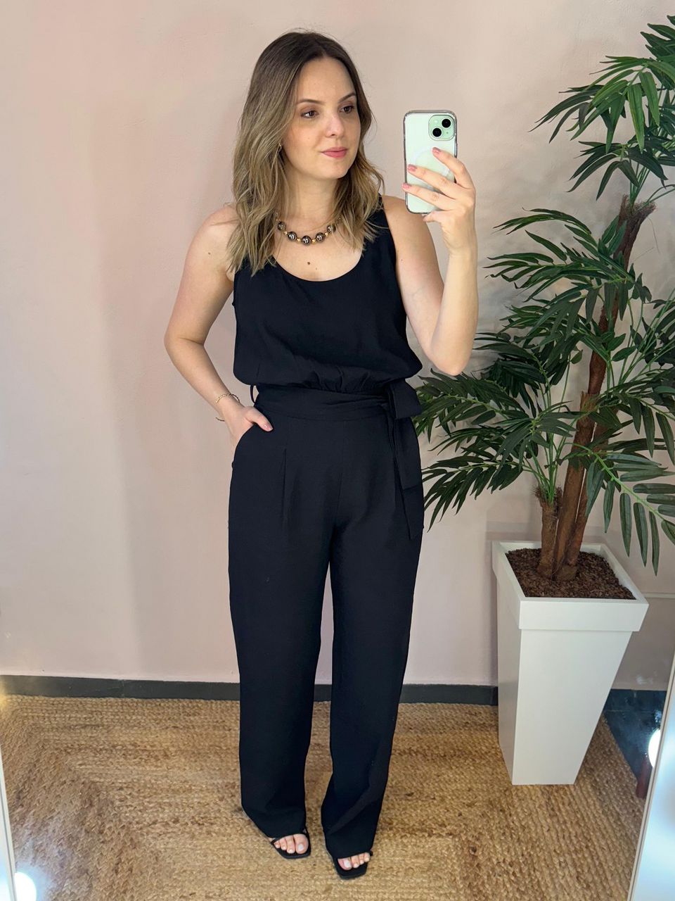 Macacão Viscose Viviane - DONNA LELLA