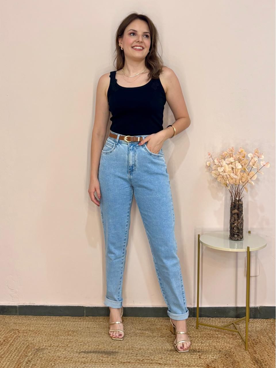Calça Mom Jeans Victoria - DONNA LELLA