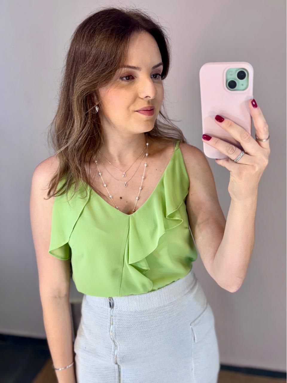 Regata Maça Verde - DONNA LELLA