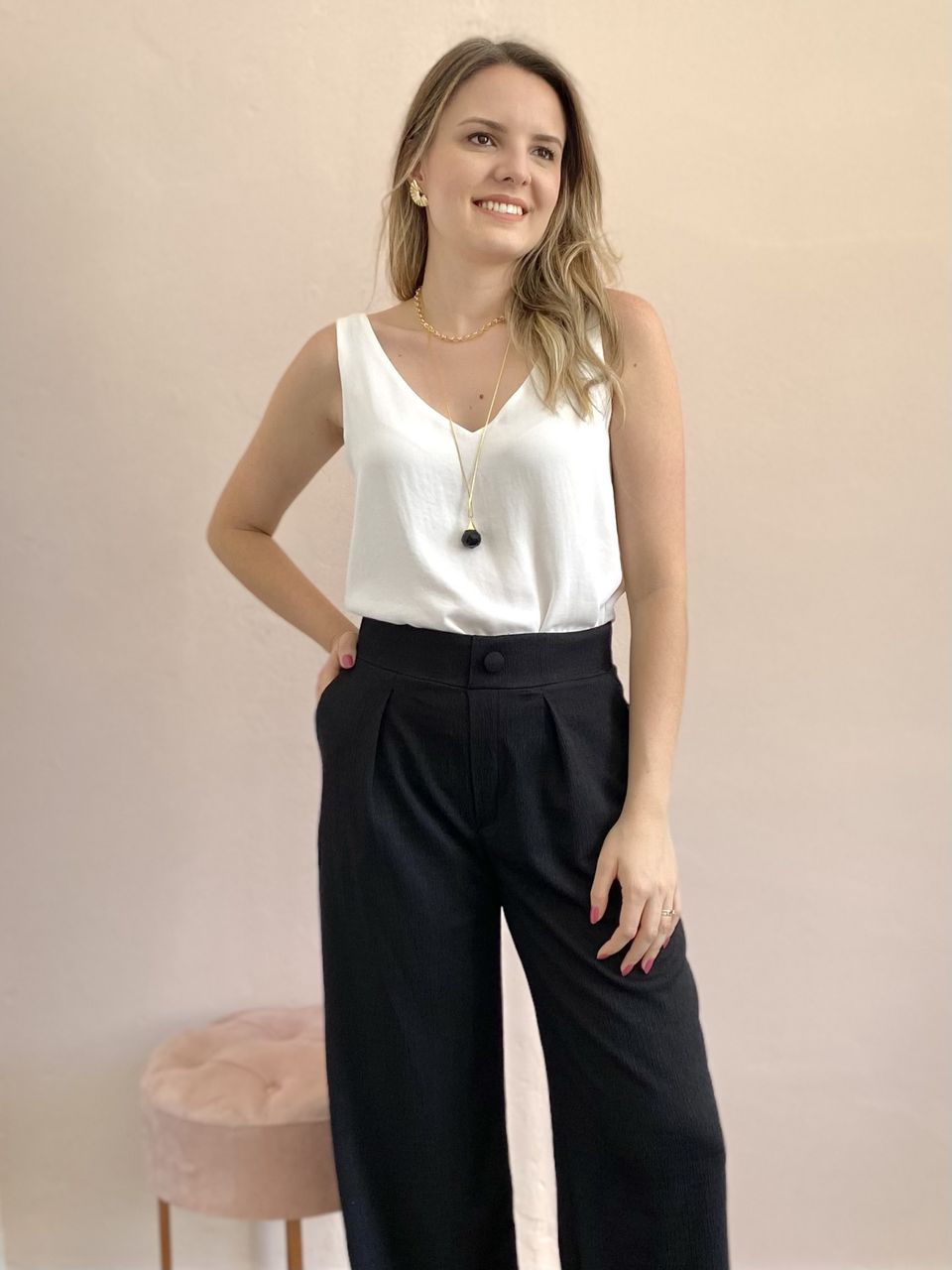 Regata Tulipa - Branca - DONNA LELLA