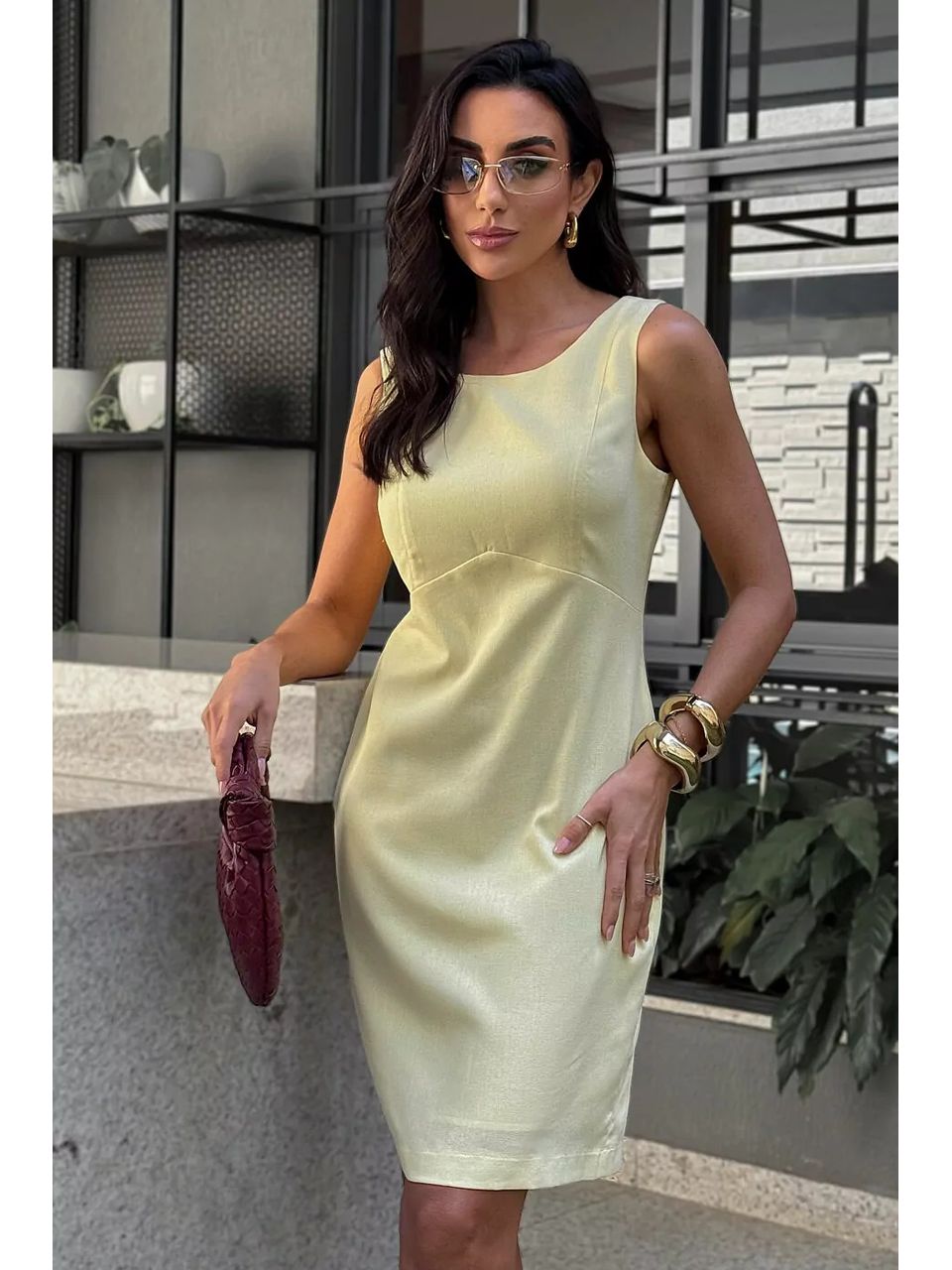 Vestido Linho Fran - DONNA LELLA