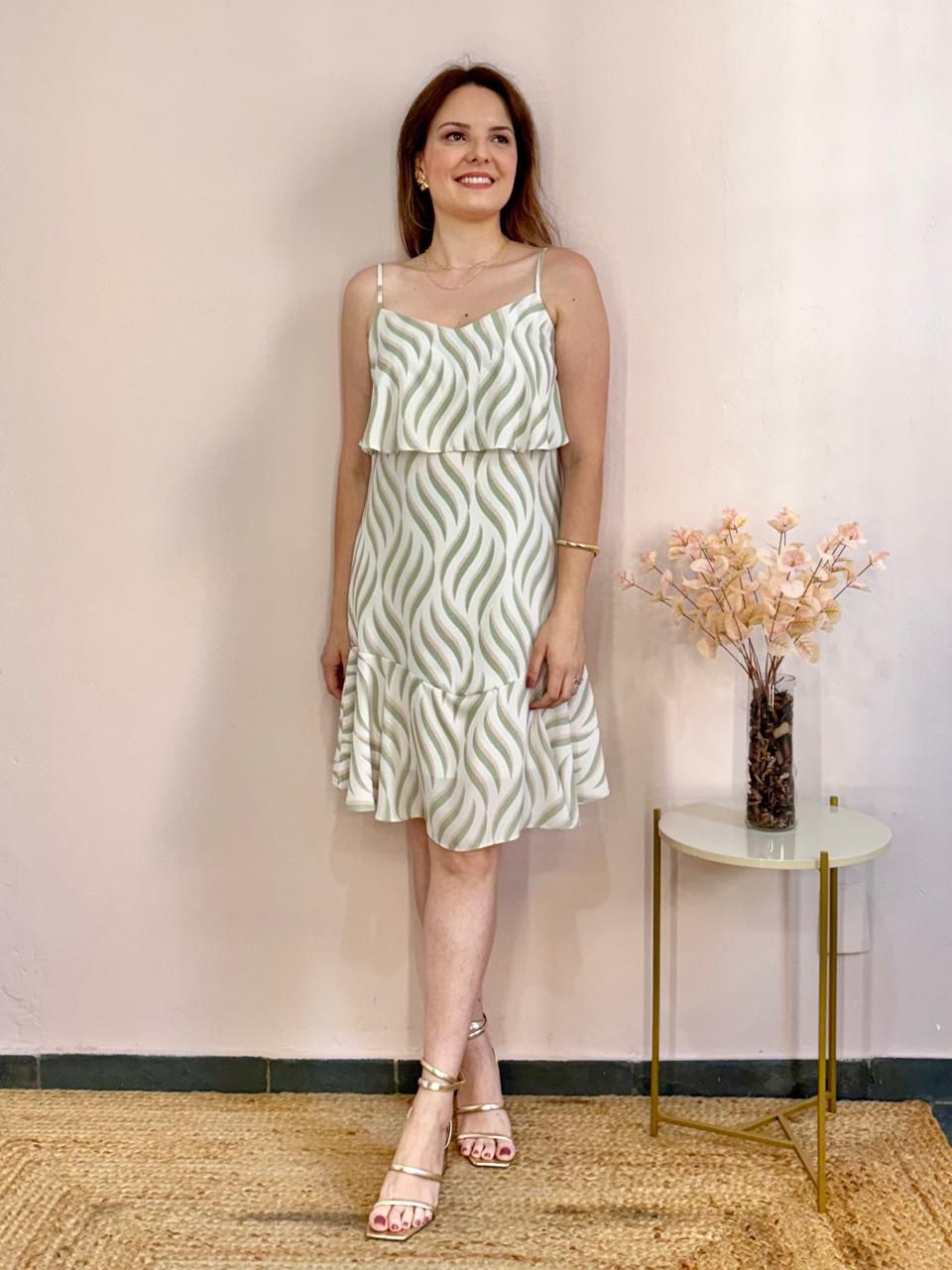 Vestido Gaia Crepe - DONNA LELLA