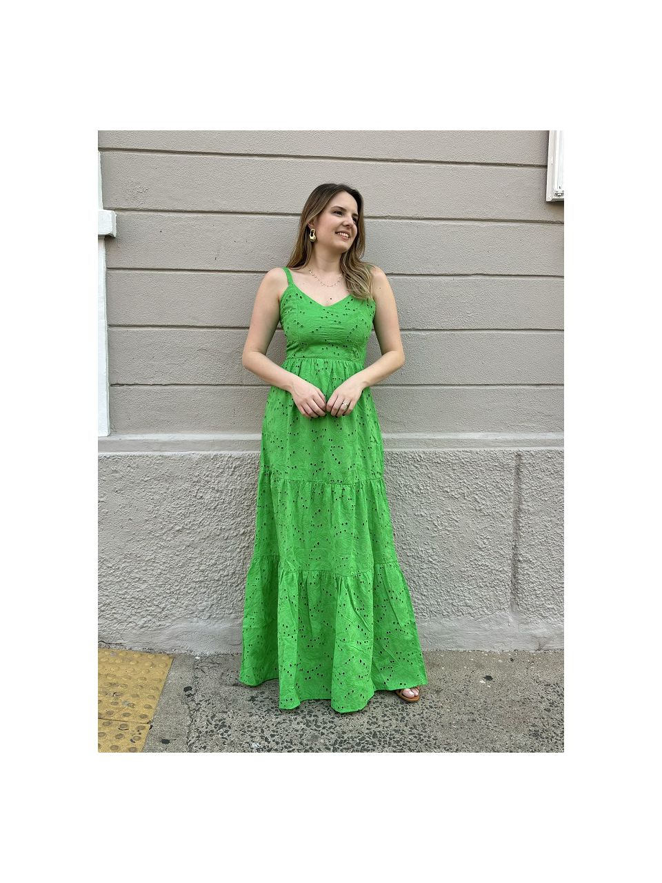 Vestido Longo Laise Sardenha - DONNA LELLA
