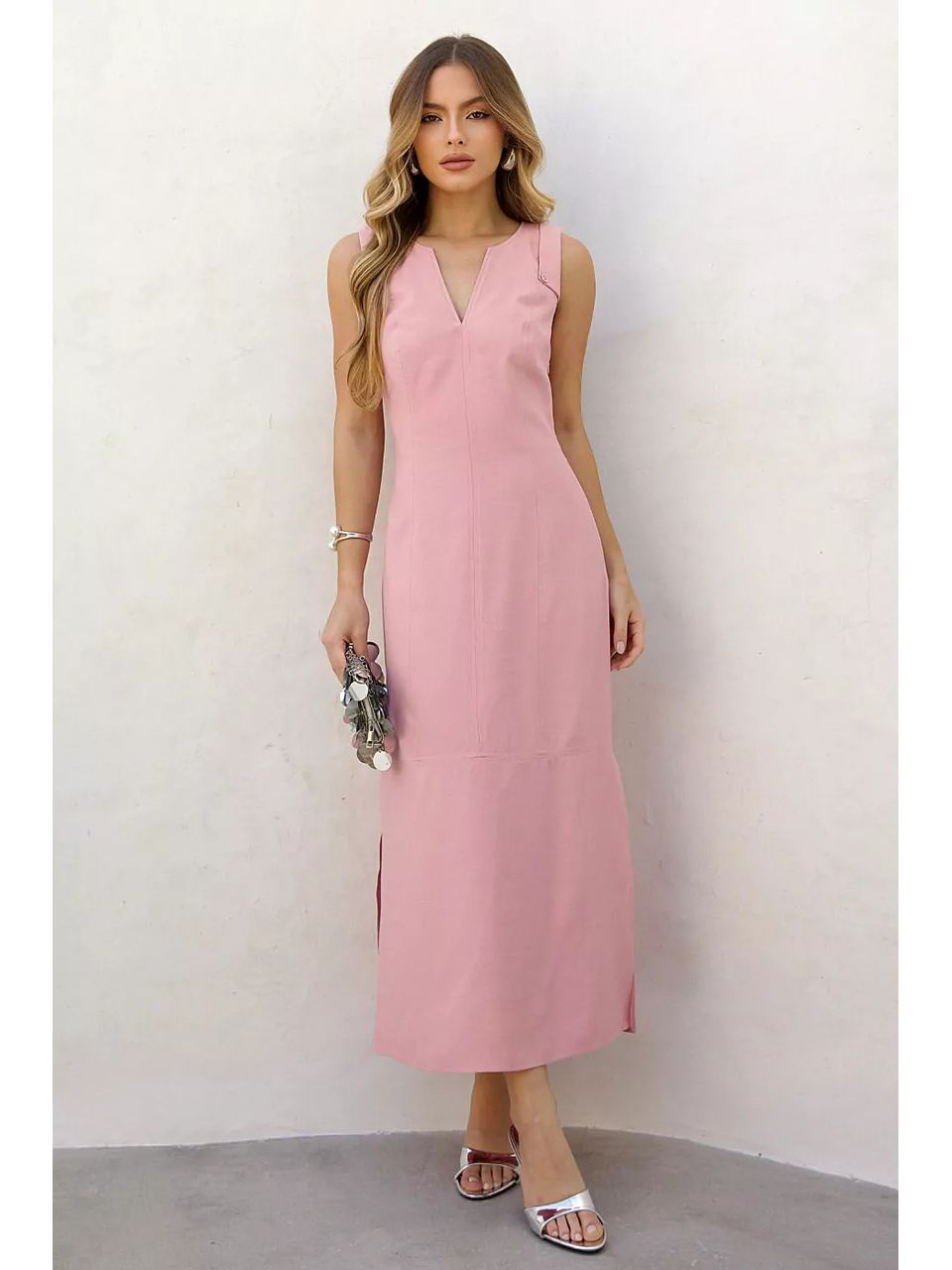 Vestido Monica - Rosa - DONNA LELLA