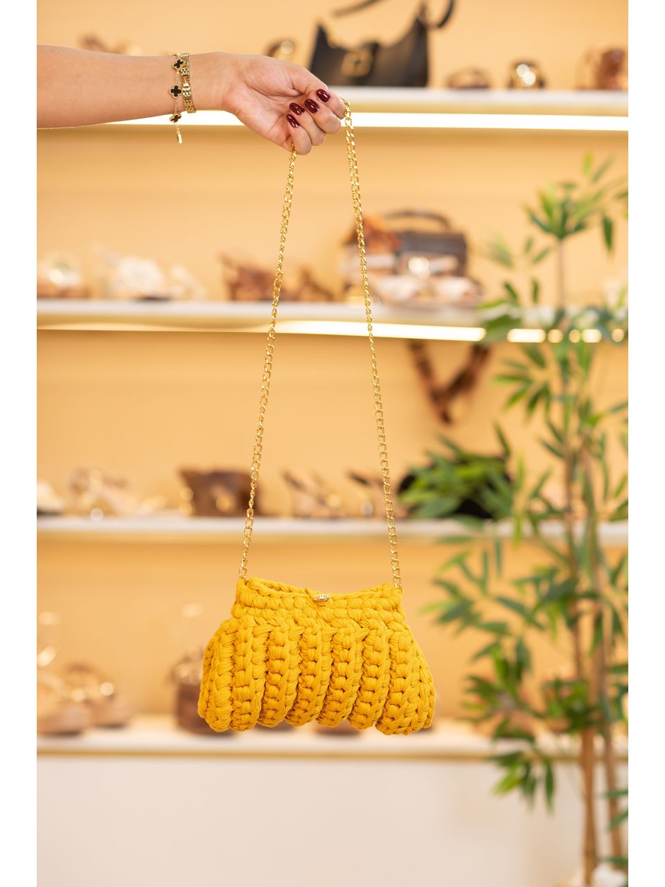 Bolsa Croche corrente - ELL PASSOS CALÇADOS