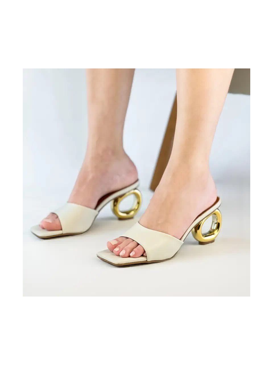 Salto Carolyne - Off - ELL PASSOS CALÇADOS