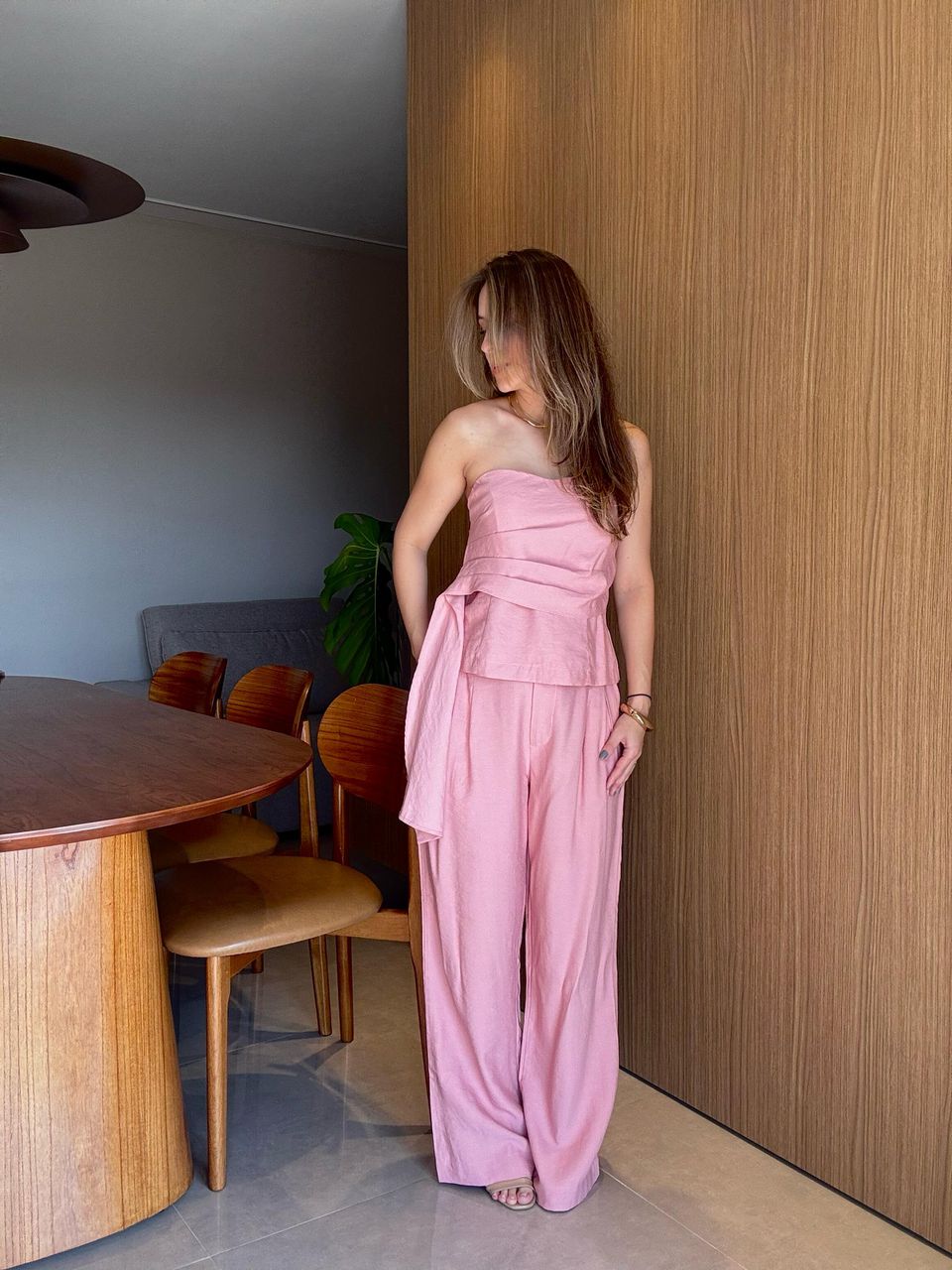 Conjunto Milão Rosa - Empório Leal