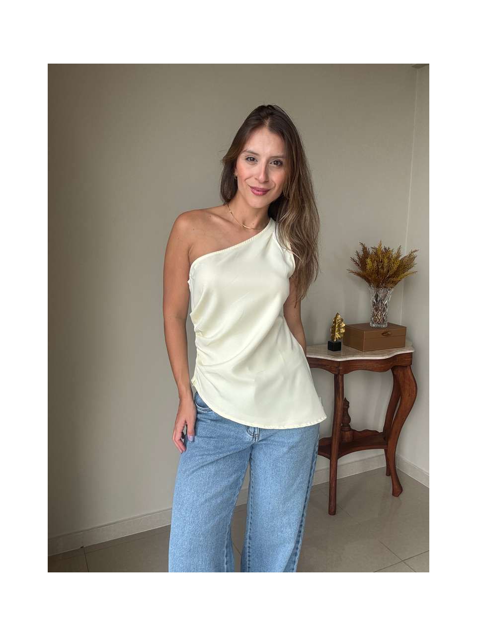 Blusa Manu Amarelo Manteiga - Empório Leal