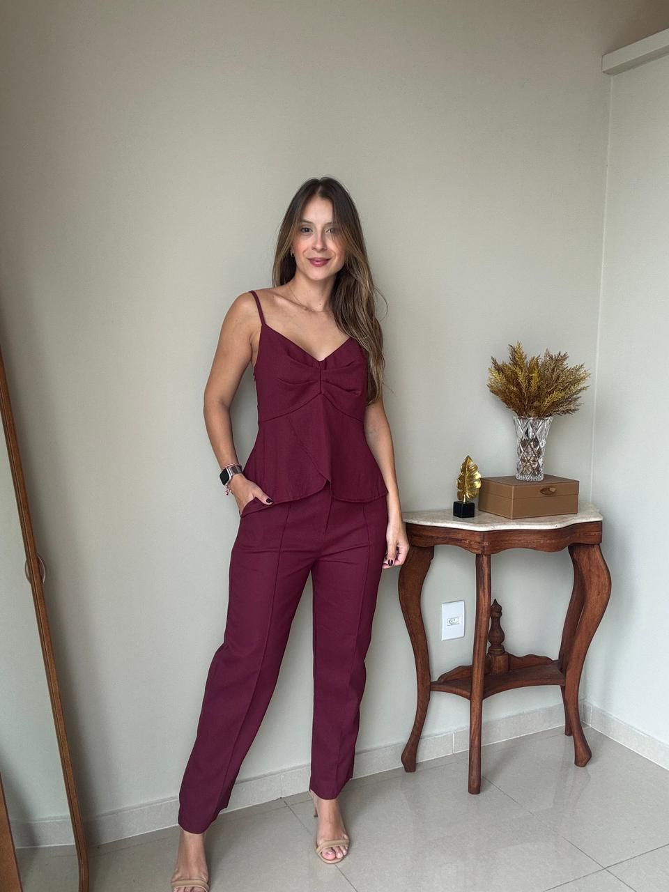 Conjunto Lidiane Marsala - Empório Leal