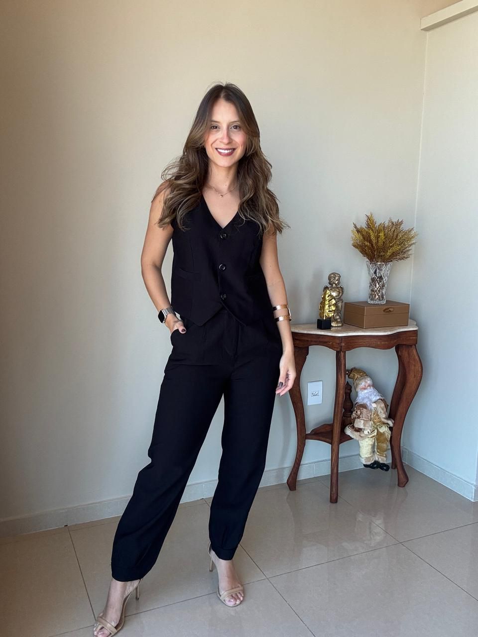 Conjunto Capri Preto - Empório Leal