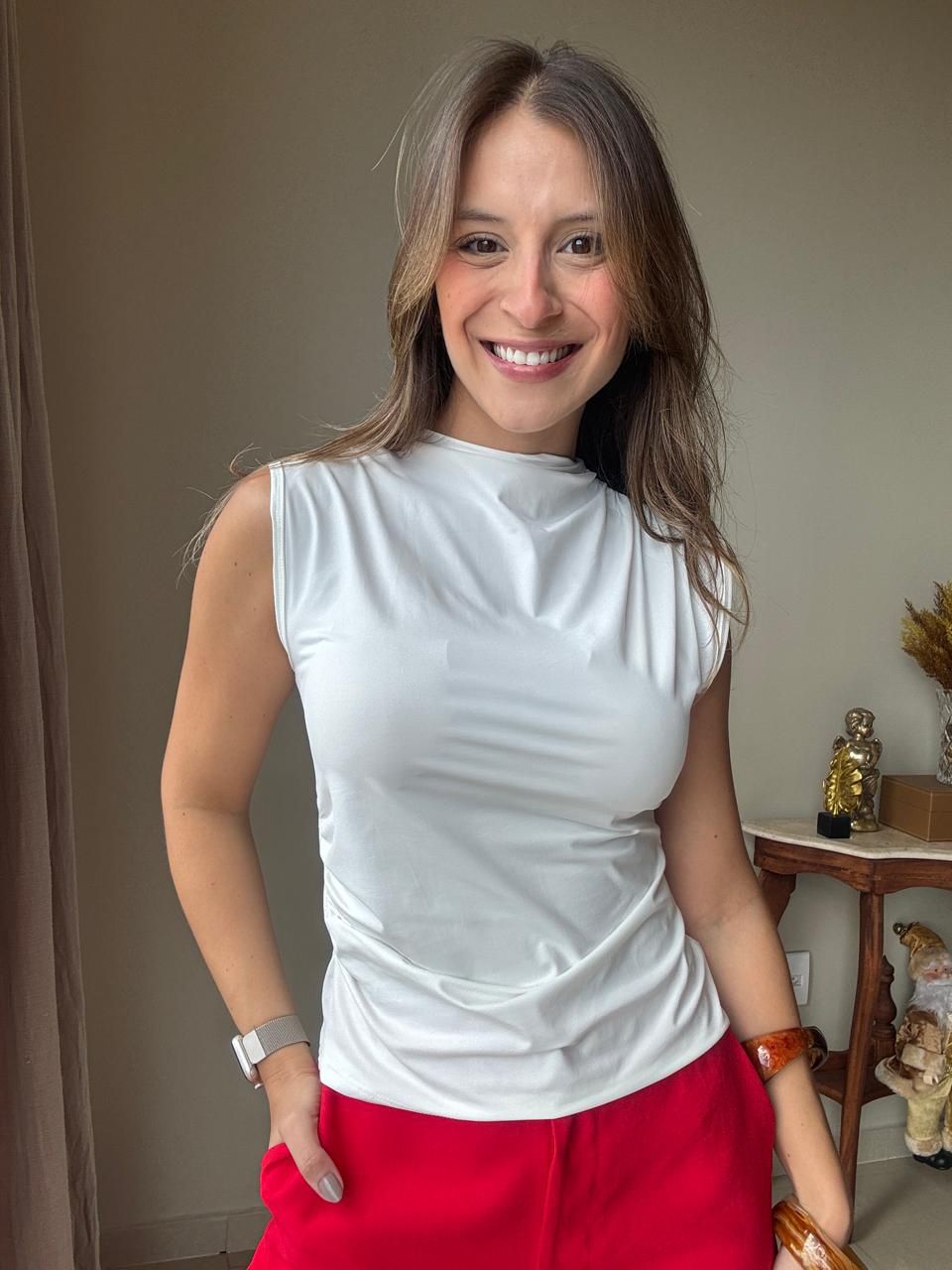 Blusa Mariana Branca - Empório Leal