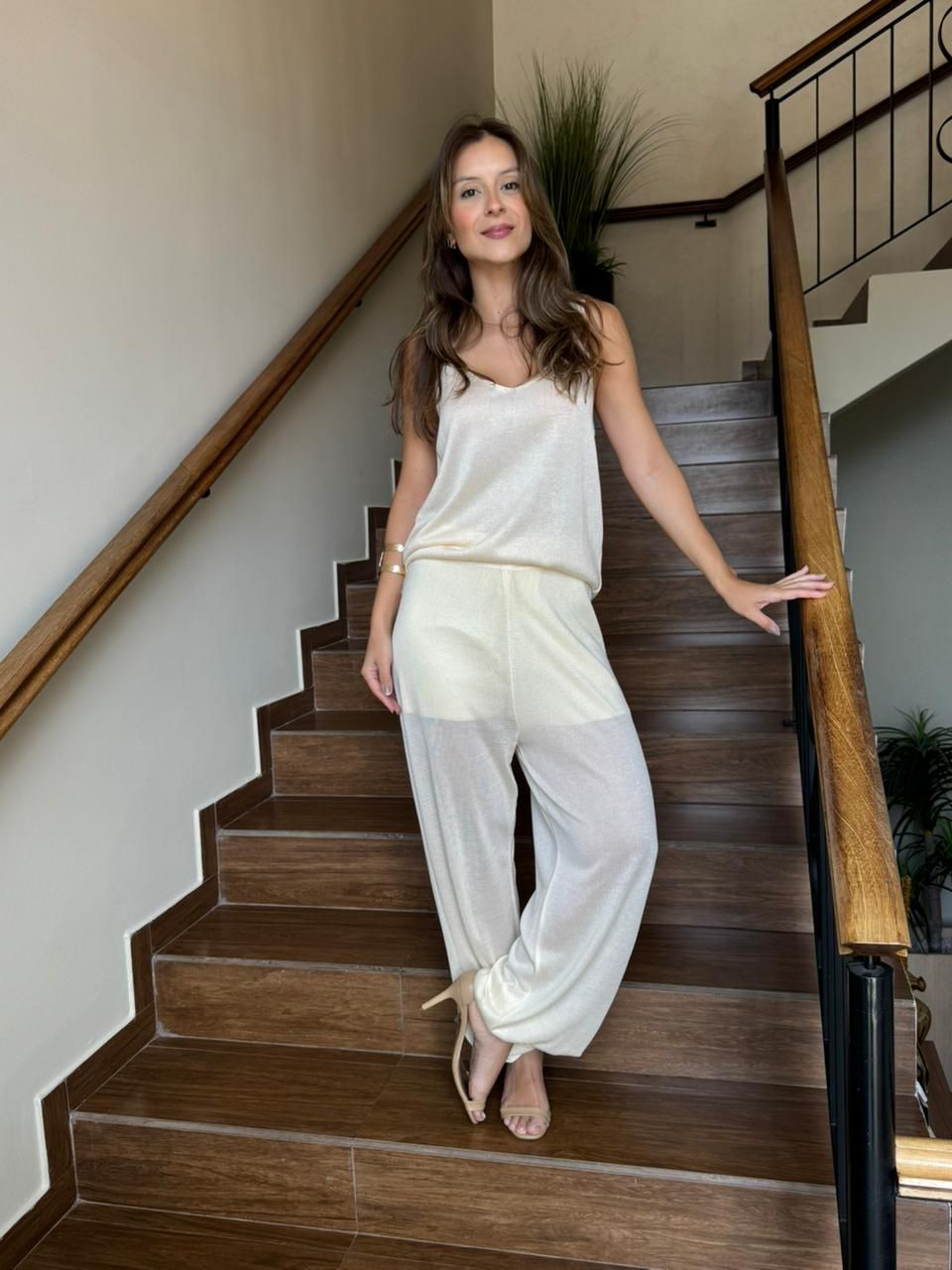 Conjunto Ana Amarelo Manteiga - Empório Leal