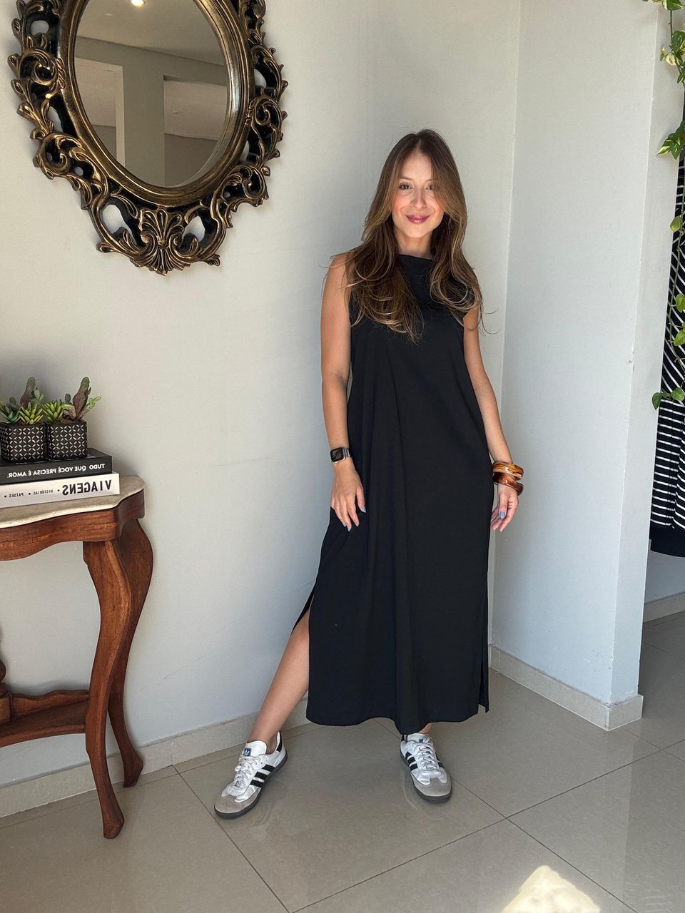 Vestido Melissa Preto - Empório Leal