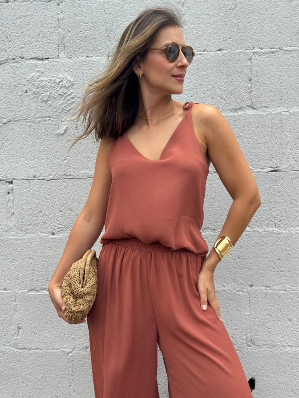 Blusa Marrom - Empório Leal