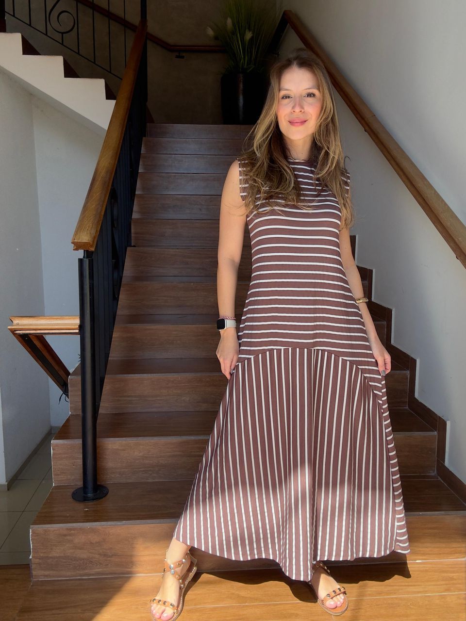 Vestido Ibiza Cappuccino - Empório Leal