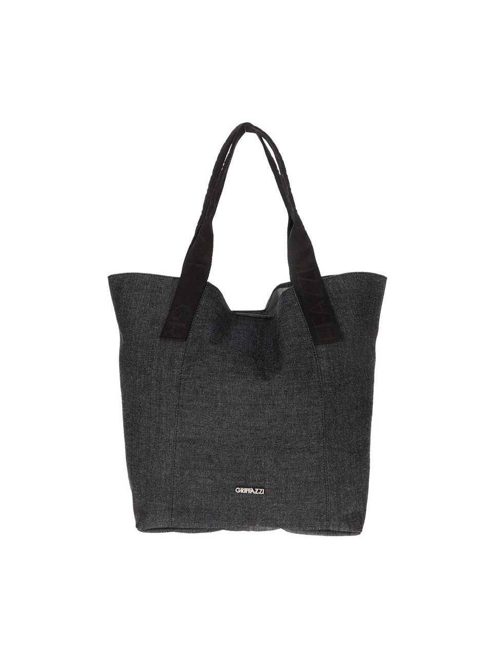 Bolsa Sacola em Jeans Griffazzi Preto