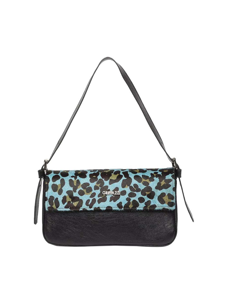 Bolsa de Couro Griffazzi Onça Azul