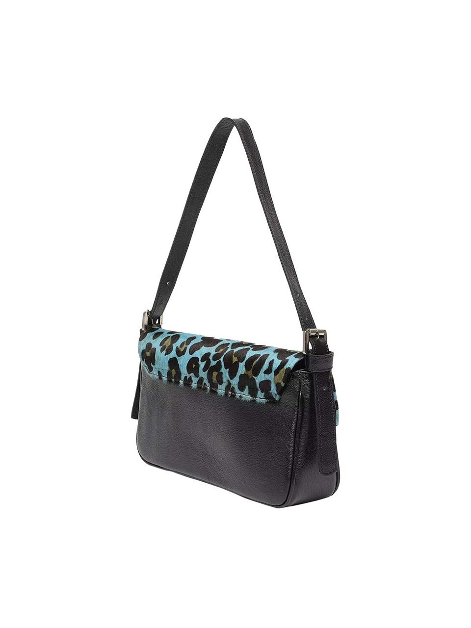 Bolsa de Couro Griffazzi Onça Azul