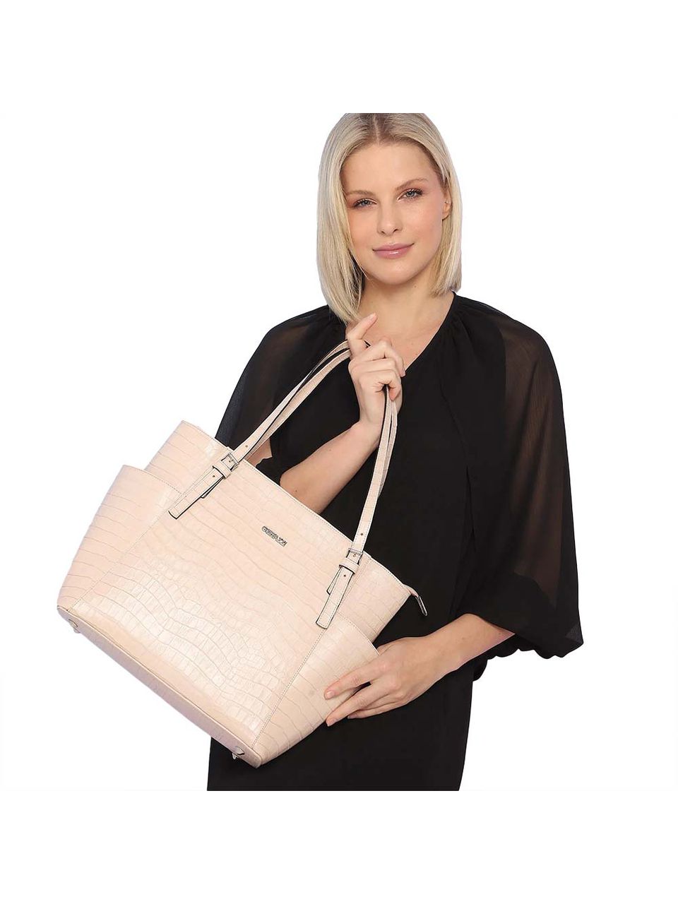 Bolsa de Couro Griffazzi Nude