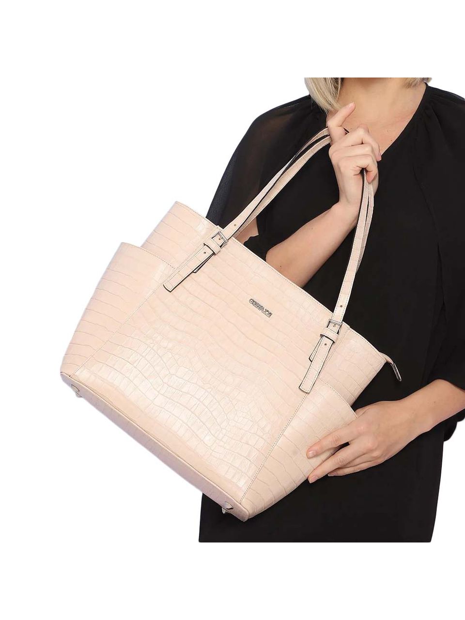 Bolsa de Couro Griffazzi Nude