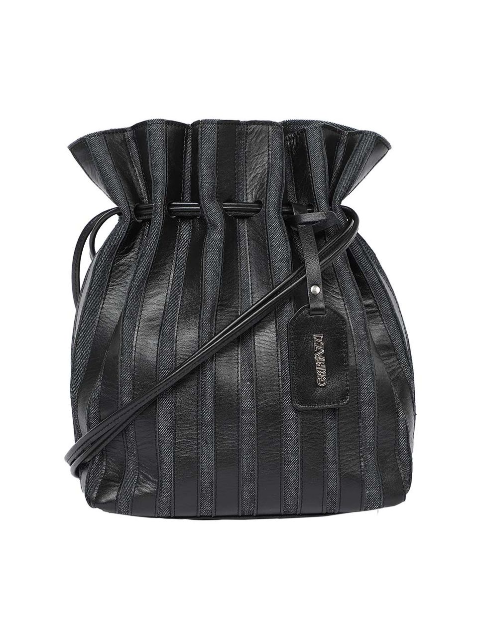 Bolsa de Couro Griffazzi Preta