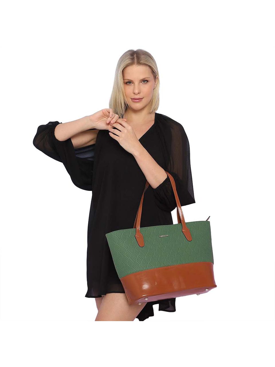 Bolsa de Couro Griffazzi Oliva