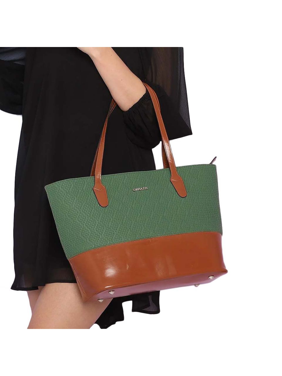 Bolsa de Couro Griffazzi Oliva