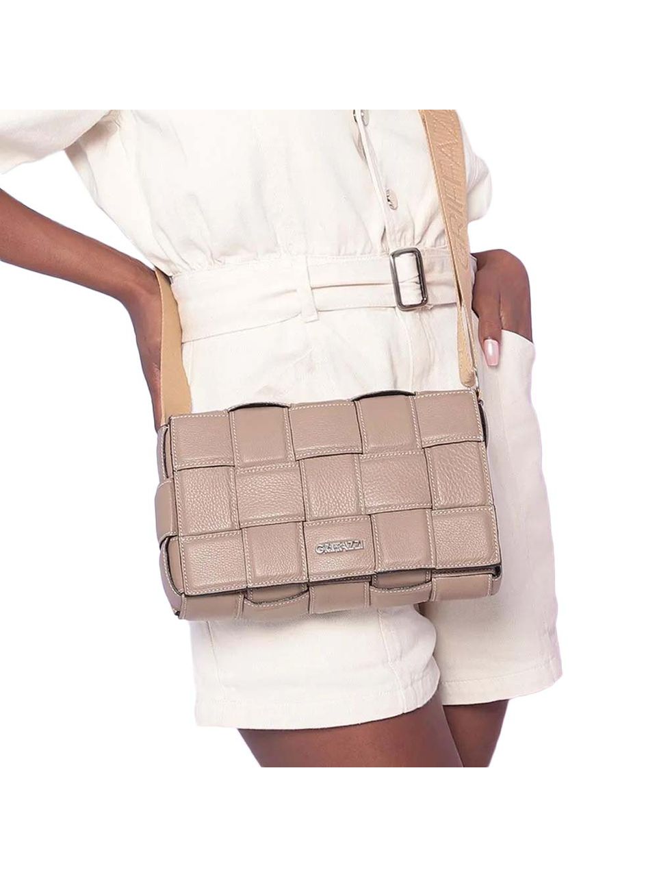 Bolsa de Couro Griffazzi Toddy