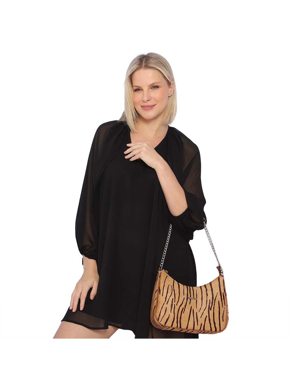 Bolsa de Couro Griffazzi Tigre