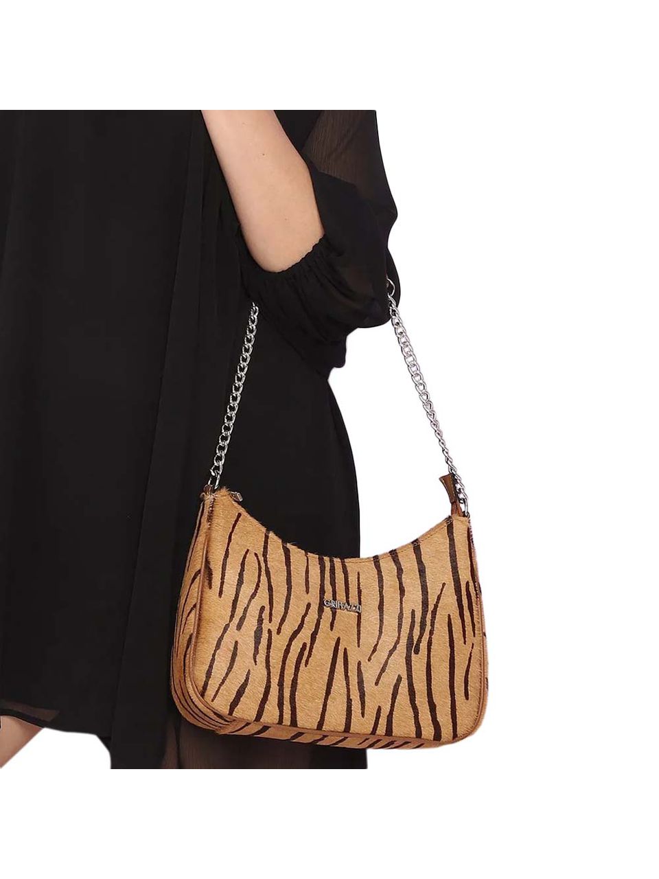 Bolsa de Couro Griffazzi Tigre