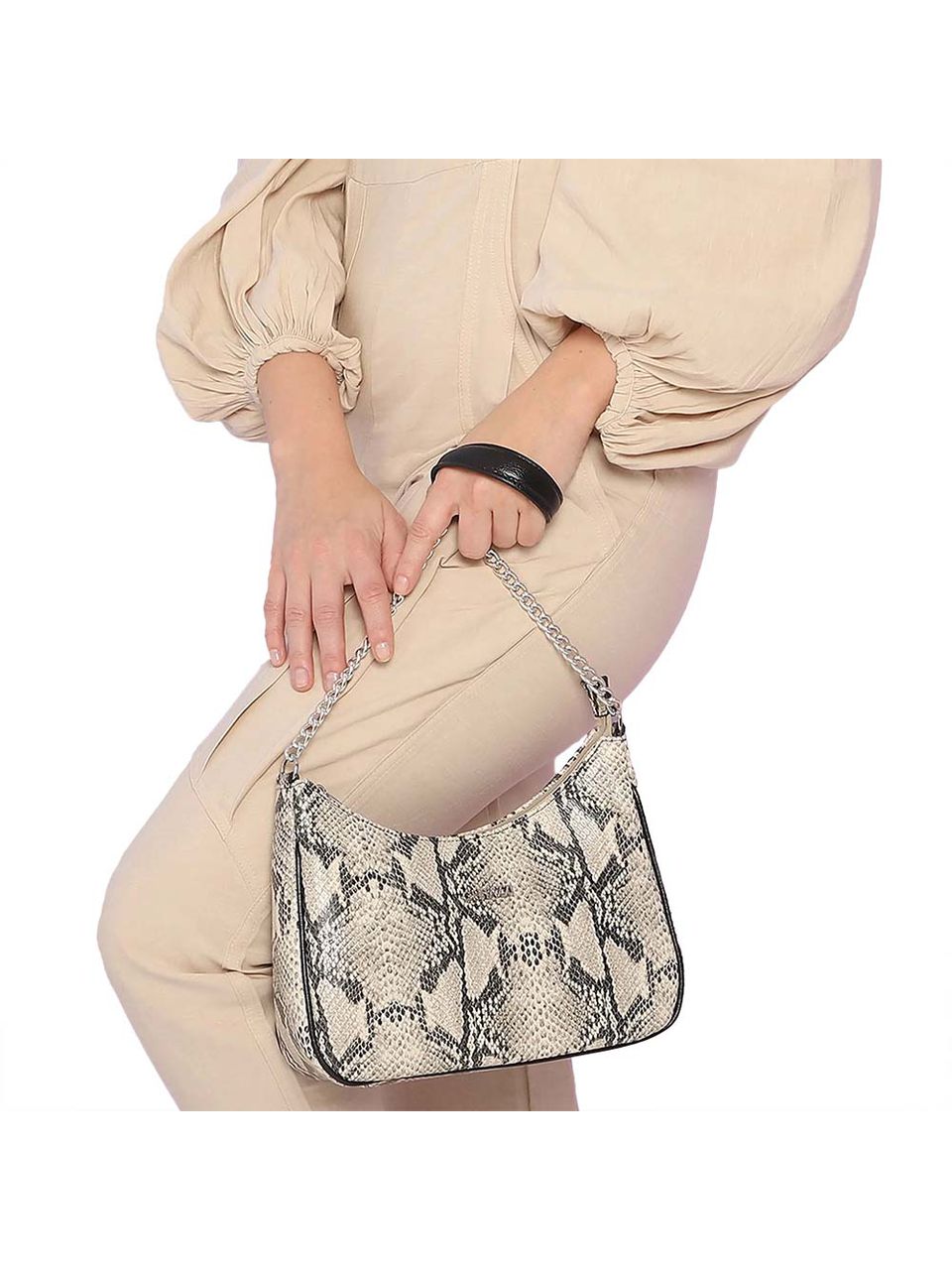 Bolsa de Couro Griffazzi Preta
