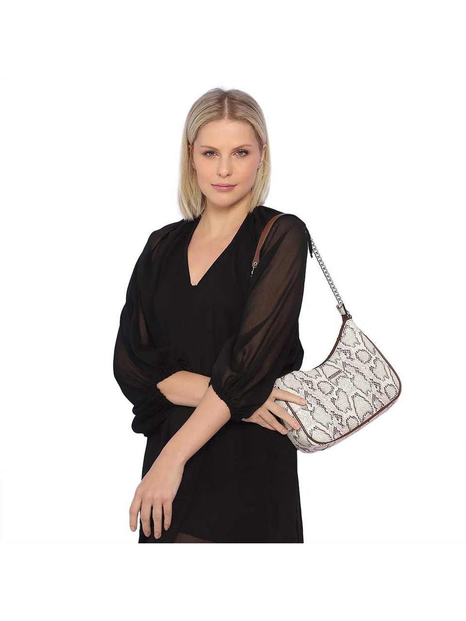 Bolsa de Couro Griffazzi Marrom