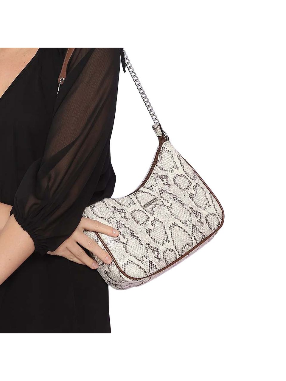 Bolsa de Couro Griffazzi Marrom