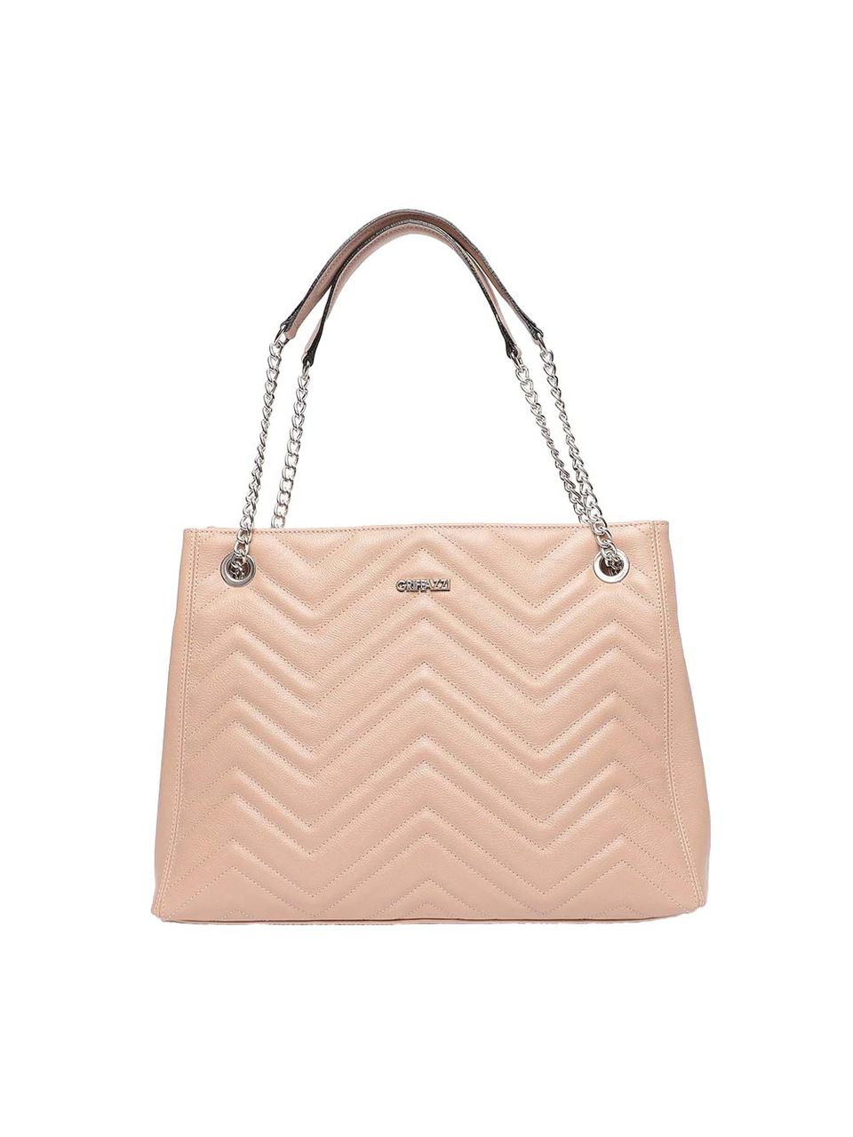 Bolsa Couro Griffazzi Nude