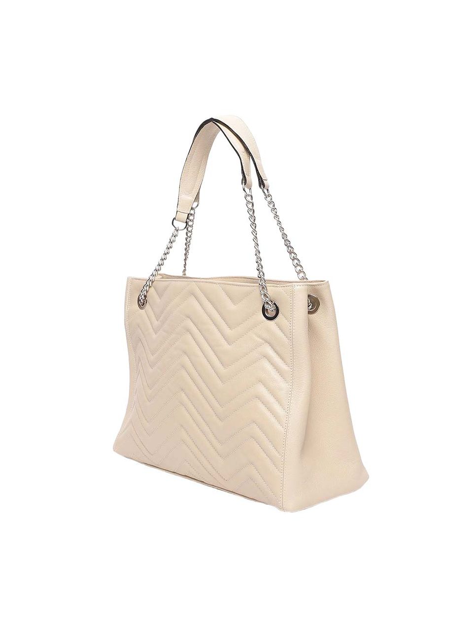 Bolsa Couro Griffazzi Marfim