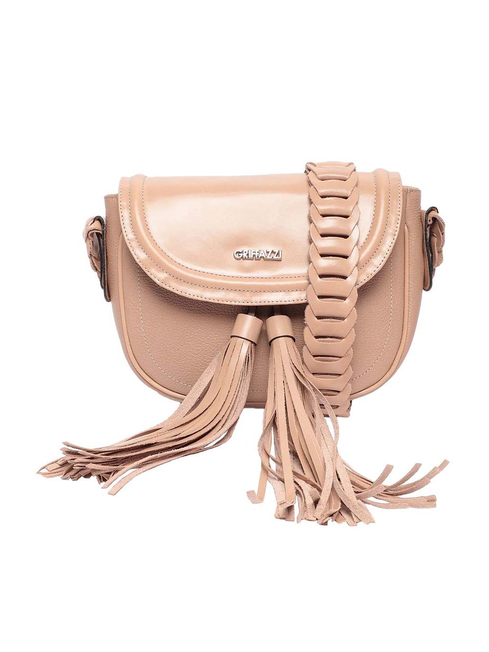 Bolsa de Couro Griffazzi Nude