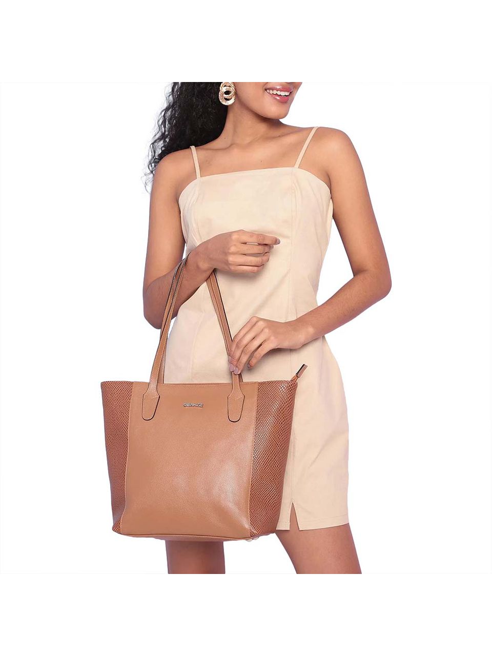 Bolsa de Couro Griffazzi Caramelo