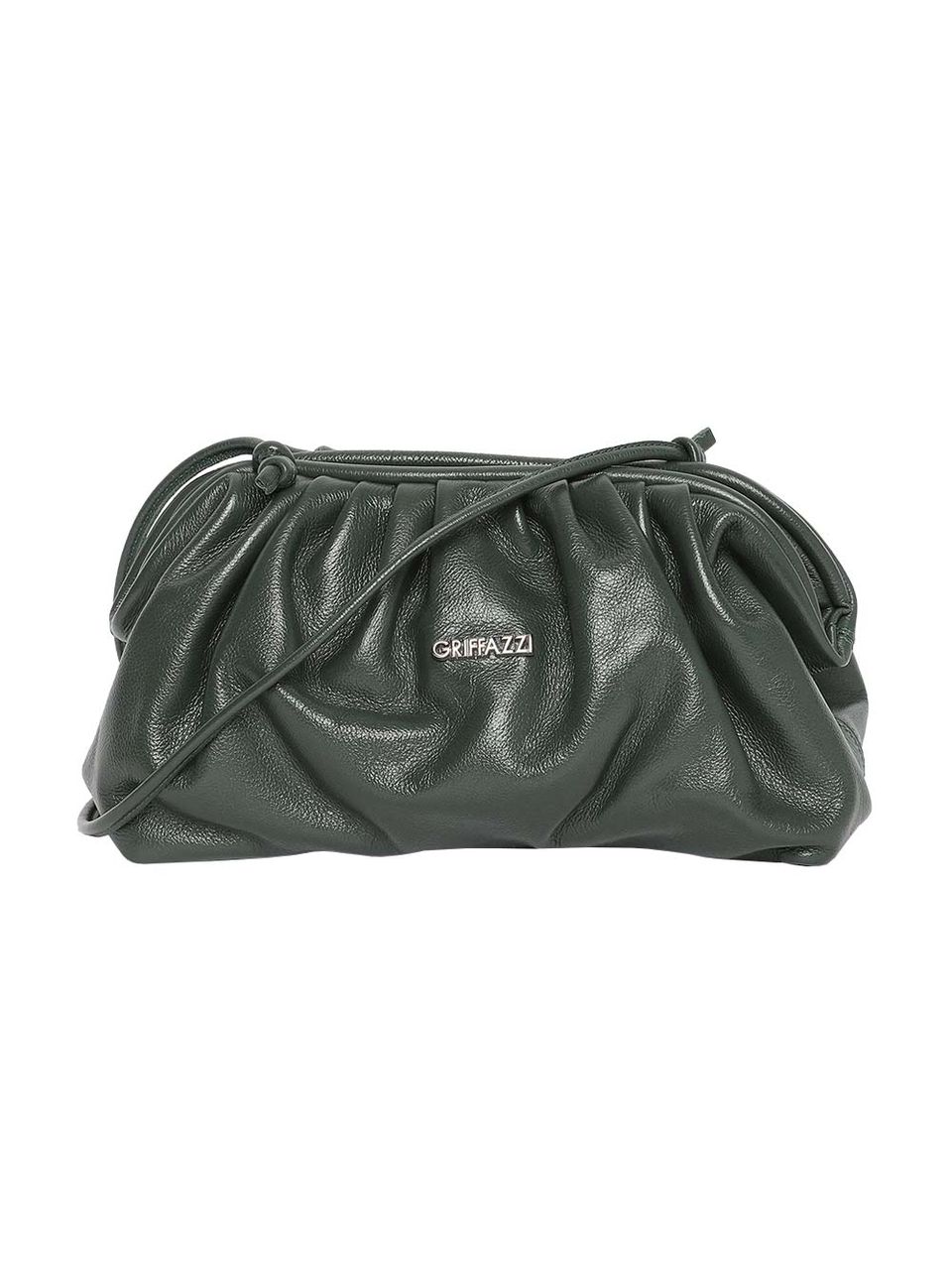 Bolsa de Couro Griffazzi Verde Escuro