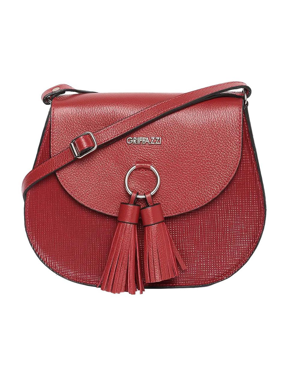 Bolsa de Couro Griffazzi Vermelha