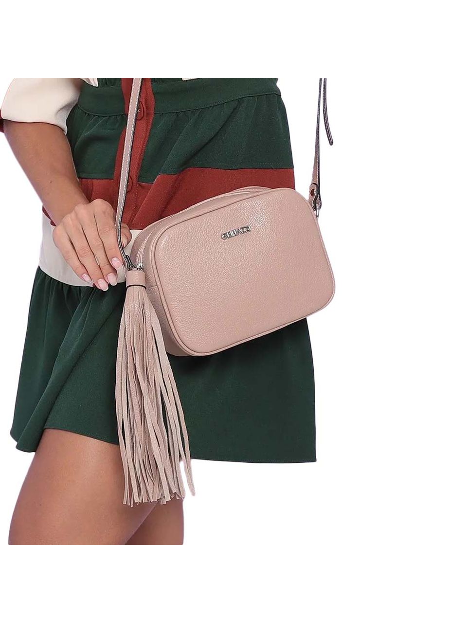 Bolsa de Couro Griffazzi Nude