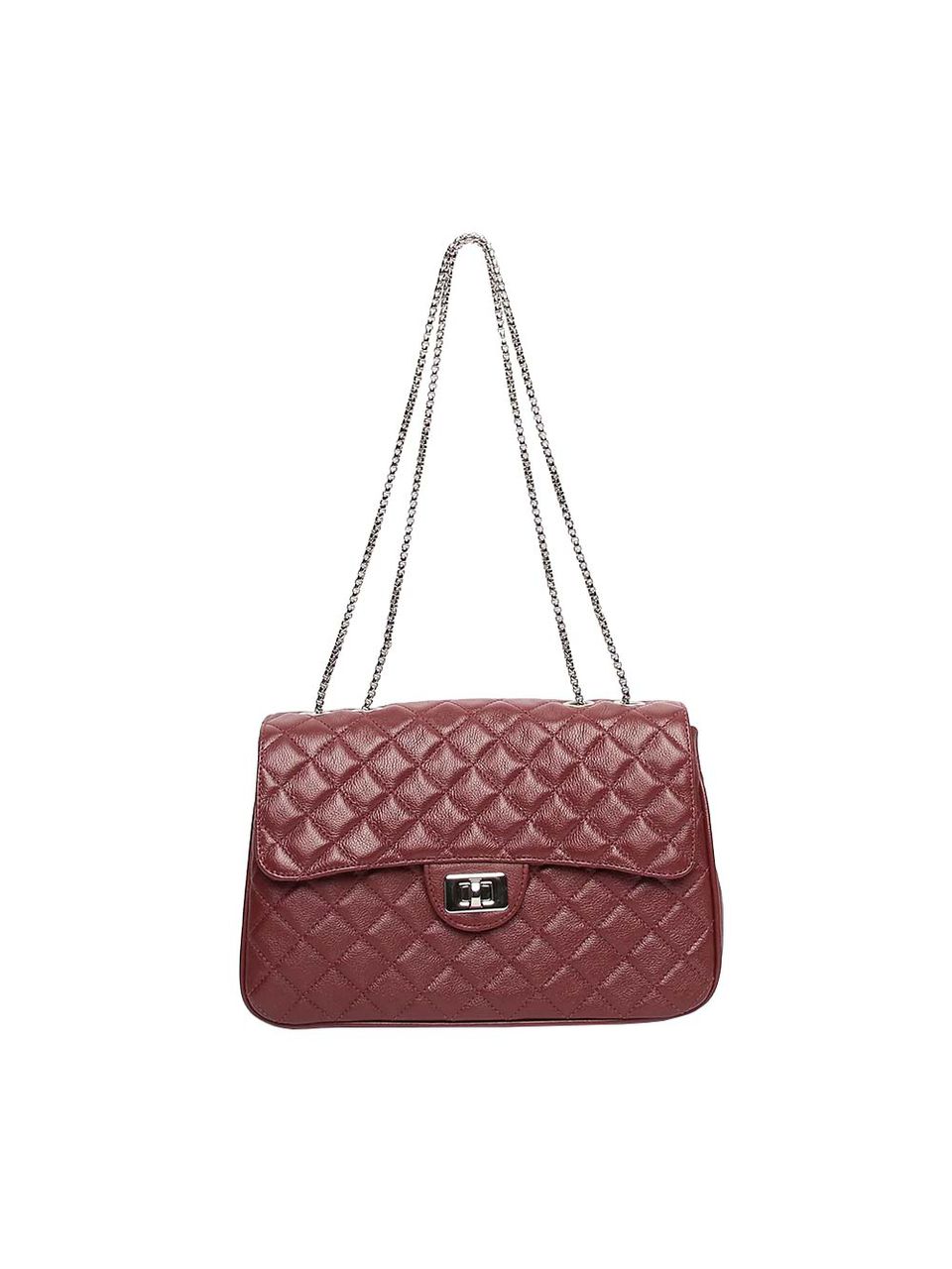 Bolsa de Couro Griffazzi Bordô