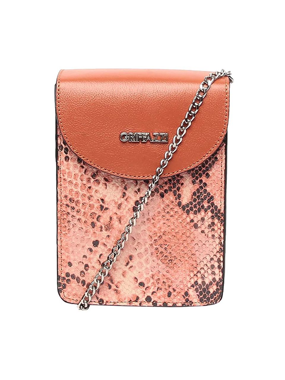 Bolsa de Couro Griffazzi Laranja