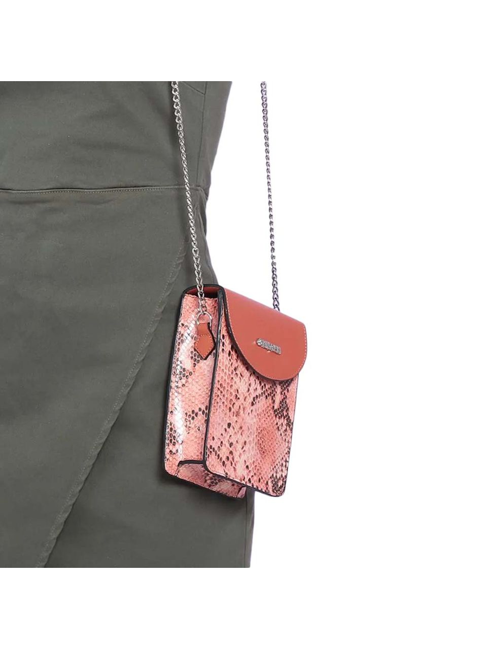 Bolsa de Couro Griffazzi Laranja
