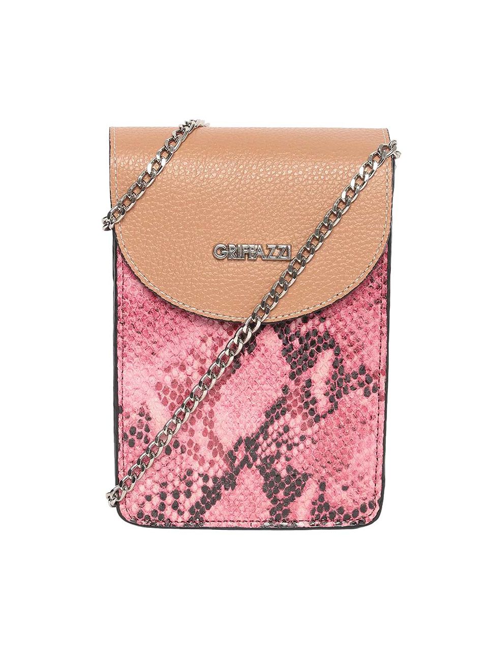 Bolsa de Couro Griffazzi Pink