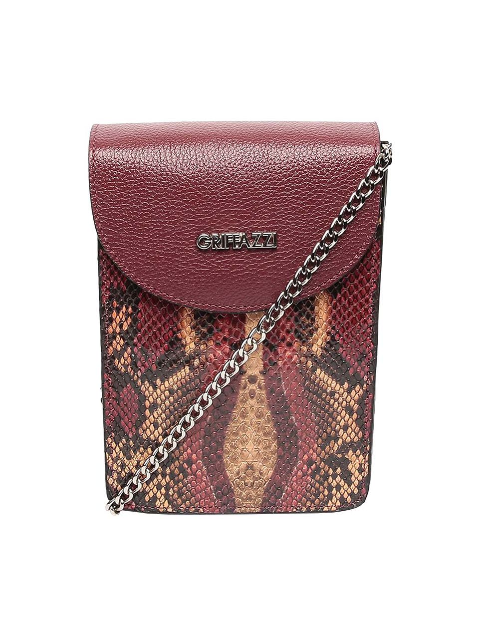 Bolsa de Couro Griffazzi Bordô
