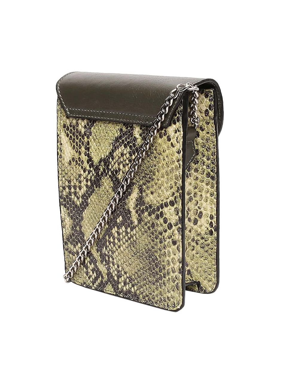 Bolsa de Couro Griffazzi Verde Oliva
