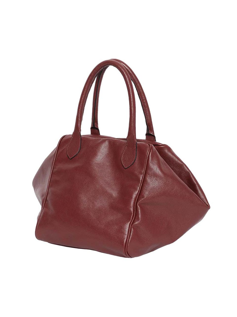 Bolsa de Couro Griffazzi Bordô