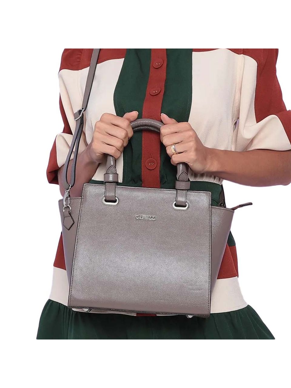 Bolsa de Couro Griffazzi Toddy